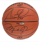Michael Jordan Pippen Signed Basketball #64/72 UDA BAM06718 JSA Bulls