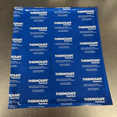 1 ThermoSafe Polar Pack Foam Brick Freezer Ice Packs 9.5 x 11.25 x 1 / FPP3000