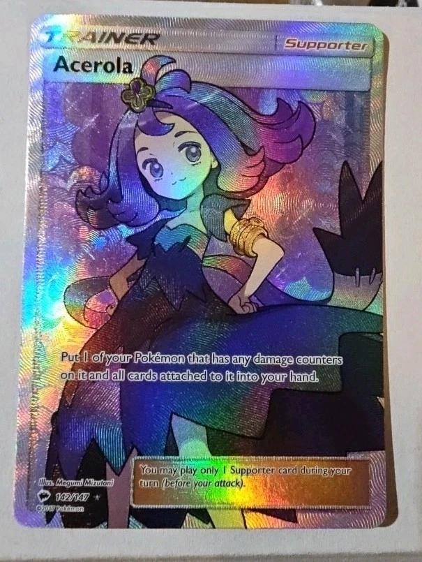 PSA 8 海外 英語版 アセロラ Acerola 142/147 ポケモン Acerola 142/147 Sm-Burning Shadows for sale | eBay