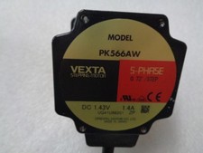 VEXTA STEPPING MOTOR, Model: PK566AW, 5-Phase 0.72DEG./STEP, DC1.43V 1.4A