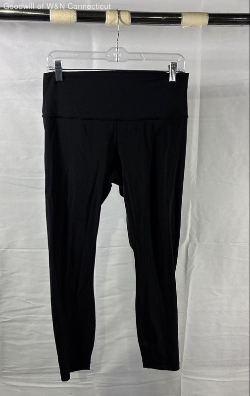 Lululemon Women's Black Wunder Train High-Rise Tight 25" Size 10