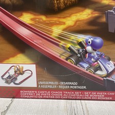 3 Yoshi Rossi/blu Con Telaio Tubo &ndash; Super Mario Kart, Hot Wheels Diecast &ndash; Edizione Speciale