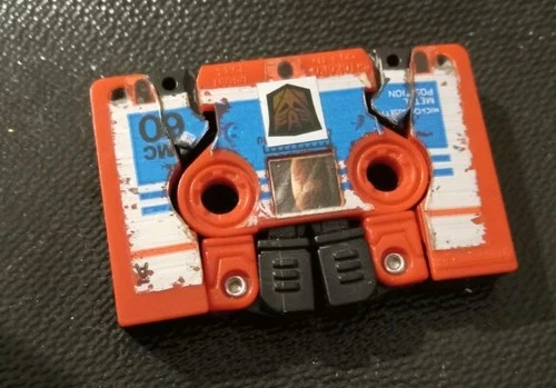 Vintage 1984 G1 Transformers Red Rumble Cassette Decepticon Figure Takara Japan