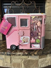 Our Generation Mane to Travel Horse Trailer Accessory Set for 18'' Dolls