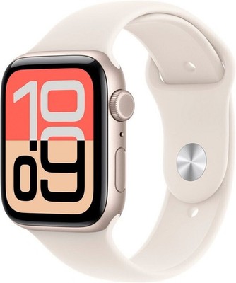 APPLE Watch SE 3 GPS + 5G 40 mm Aluminium Sportband Polarstern MEP64ZR/A B-WARE