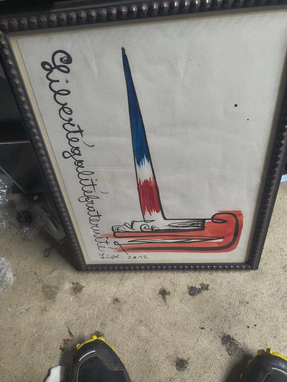 Liox Drawing Framed Paris 2012