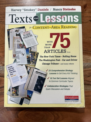 Texts AND Lessons for Content-Area Reading WITH MORE THAN 75 Articles from the