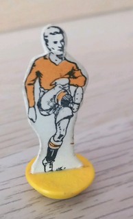 SPARE BLACKPOOL CARD NEWFOOTY ( SUBBUTEO) FIGURE 1950S
