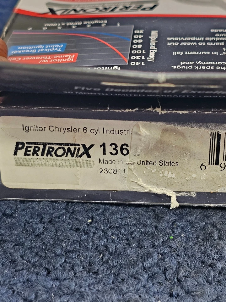 Conjunto de conversión de encendido electrónico de encendido PeTronix 1362 para DeSoto S-14 1950 Foto 4 de 4