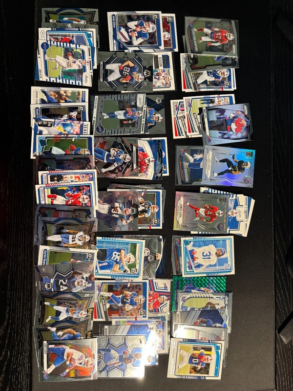 Huge lot Buffalo Bills: 65 Cards incl Josh Allen, Cook, Coleman, Kincaid, Shakir