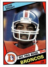 1984 Topps #72 Louis Wright