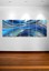 thumbnail 5 - Metal Wall Art Modern Abstract Painting Sculpture Home Decor Blue Large Big Work