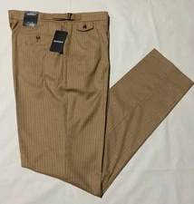 Murano Men's Big & TALL ZAC Classic fit Ultimate Comfort Stretch Waistband-Pants