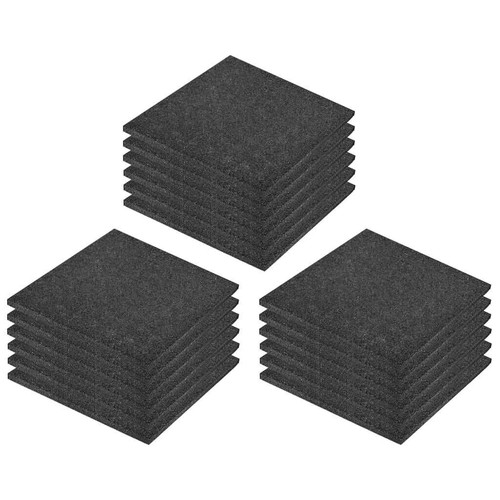 6/12/18/24x Fall Protection Tiles Rubber Safety Floor Mat Slip Resistant Outdoor - Picture 3 of 73