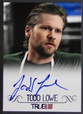 True Blood 2012 Auto Card  Todd Lowe as Terry Bellefleur   NSC18