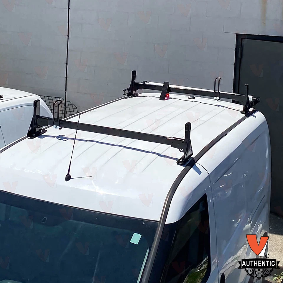 2 Bar Steel Ladder Rack w/Roller Fits: RAM ProMaster City All Years (RETURNS) - Изображение 2 из 4