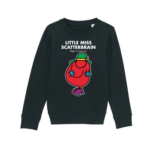 Mr Men Sweatshirt Little Miss Scatterbrain Long Sleeve Kids Jumper Pullover - Picture 3 of 16