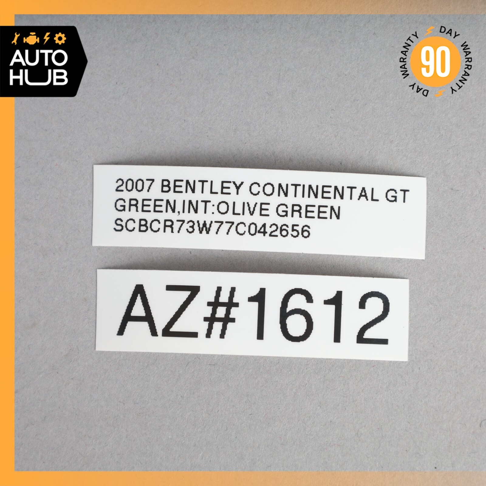 03-10 Bentley Continental GT GTC Left Driver Side Seat Leather Trim OEM