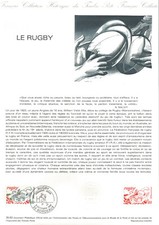 Document Philatélique 1er Jour, LE RUGBY, 1982, N°YT 2236