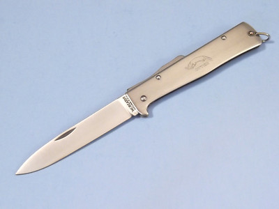 OTTER-Messer MERCATOR 10826R stainless lockback knife 4 3/8'' closed Germany NEW!