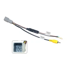 Car Parking Reverse Rear Camera Plug Converter Cable For Honda Fit Greiz 2014-17