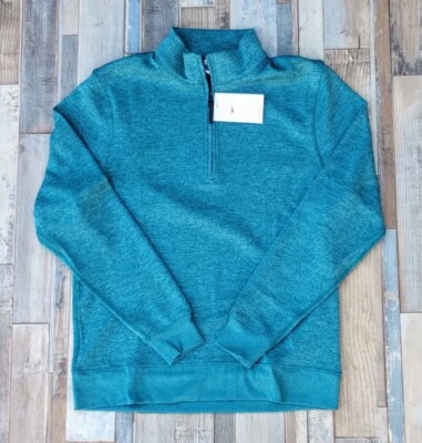 Nike Golf Dri-Fit Player 1/2 Reißverschluss Premium Strick vielseitiges Oberteil Herren Medium UVP £84