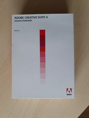 Adobe Creative Suite 4 Design Standard deutsch Mac Indesign Photoshop CS4