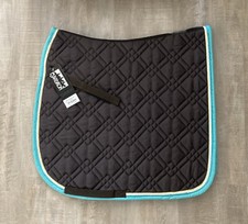 NEU Eskadron Brillant Schabracke DL Dressur teak braun mint