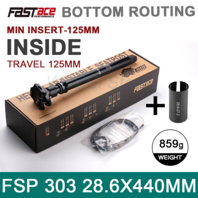 Fastace Dropper Post 125mm Travel 440mm MTB Dropper Seatpost
