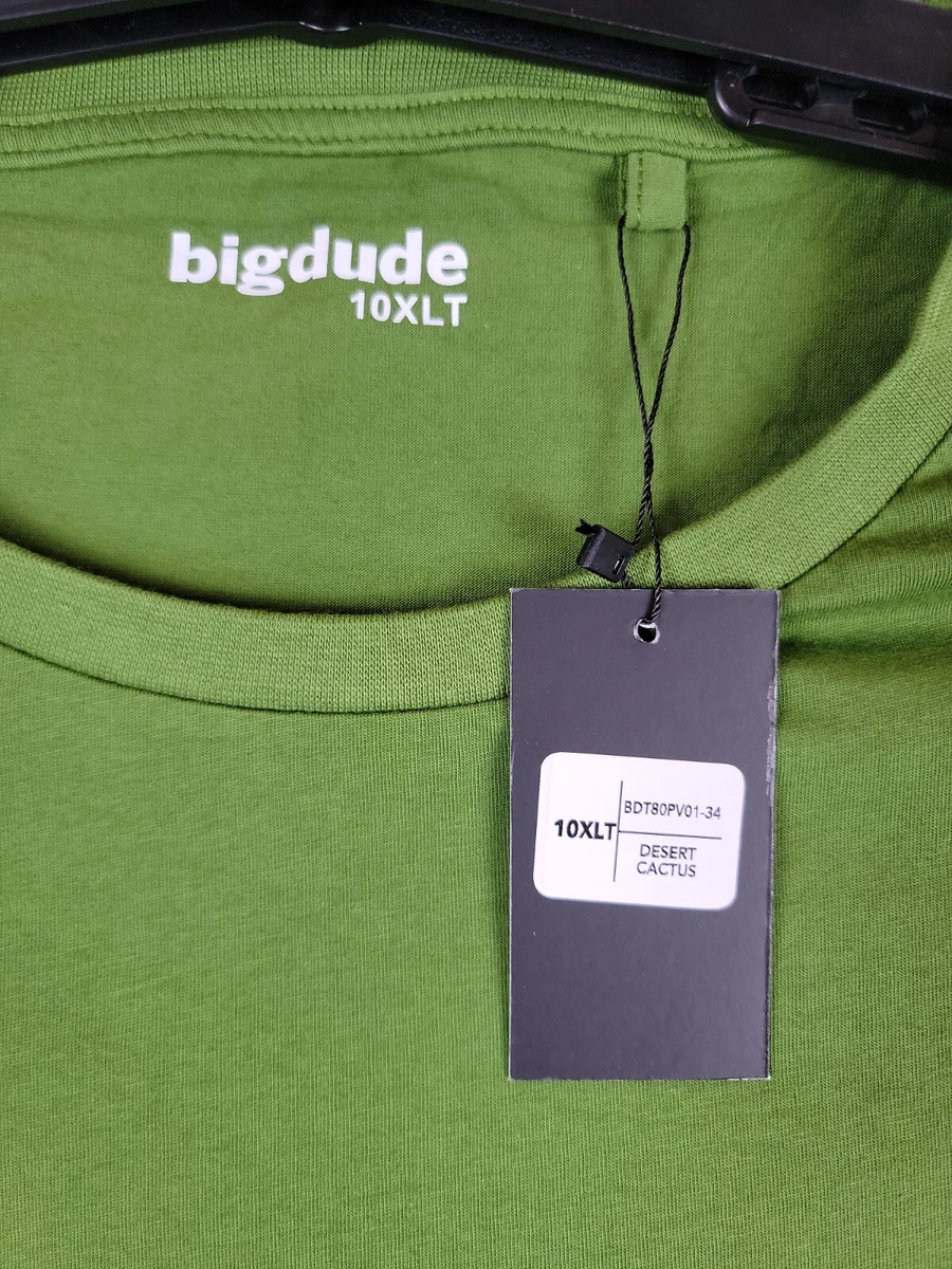 Bigdude Plain Crew Neck T-Shirt White