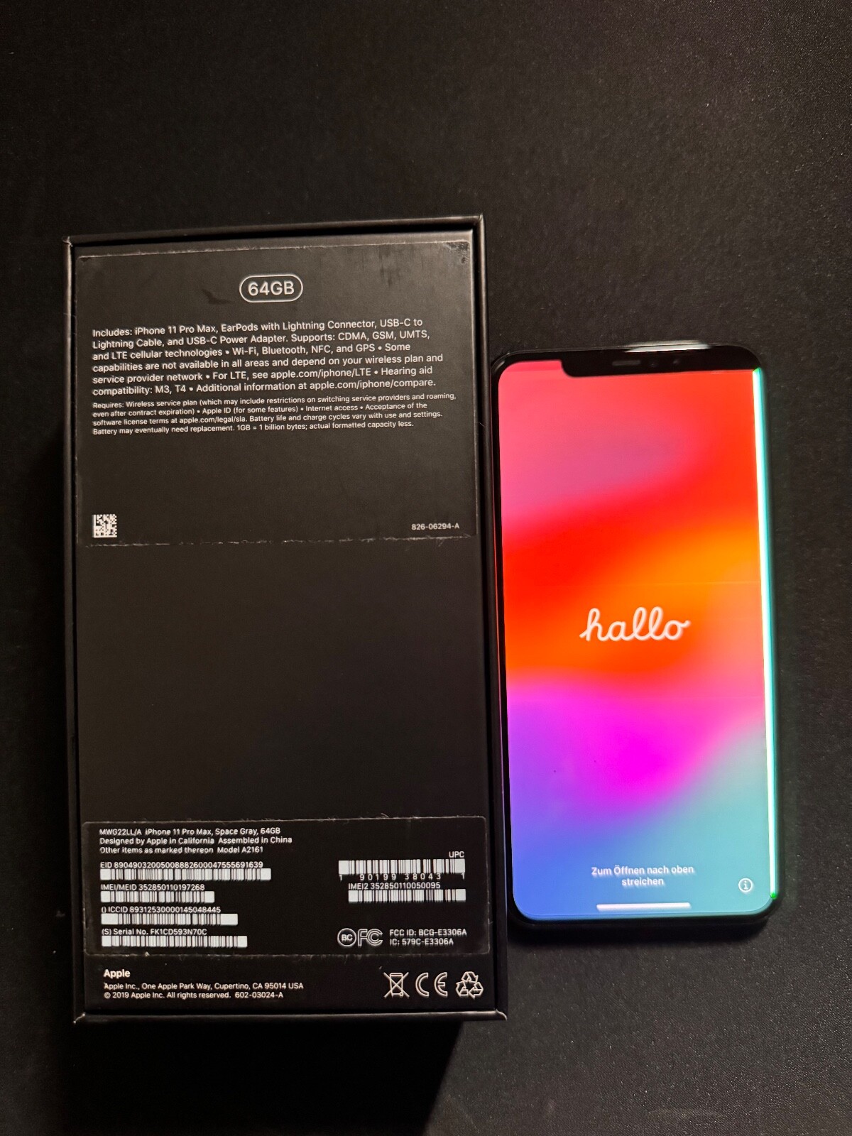 Apple iPhone 11 Pro Max 64GB Space Gray (Unlocked) A2161 (CDMA