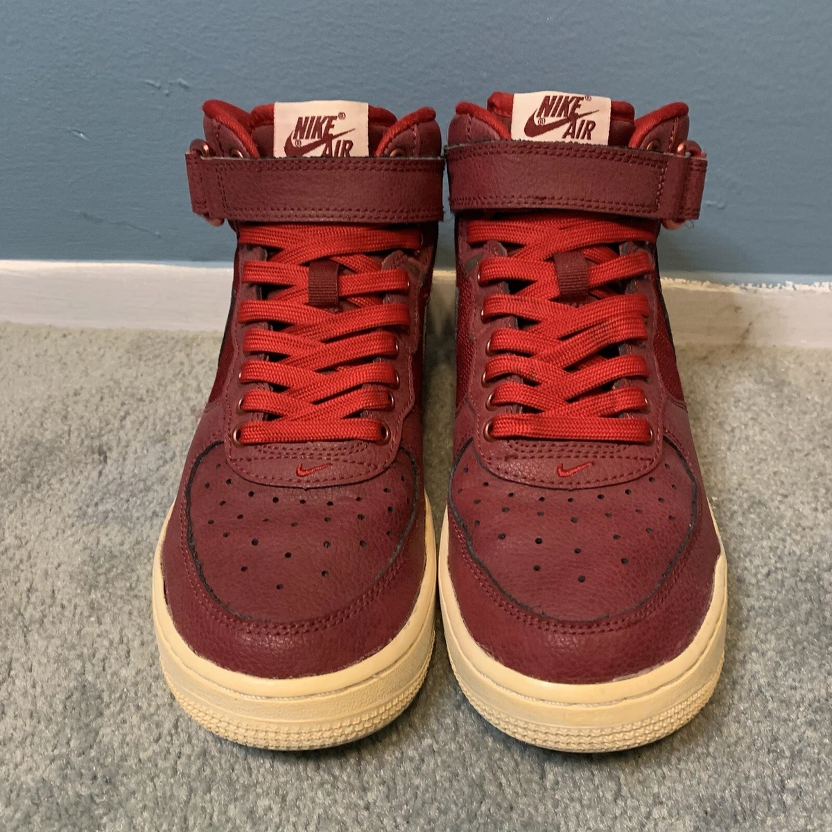 Nike GS Air Force 1 LV8 Team Red