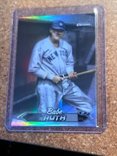 2024 Topps Stadium Club Baseball Chrome Refractor # 171 Babe Ruth