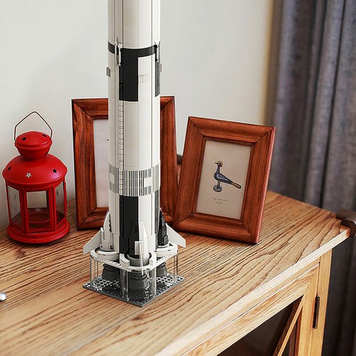 MOC Display Stand for 92176 Apollo Saturn V Building Block Kit Toys Build gift - Picture 9 of 19