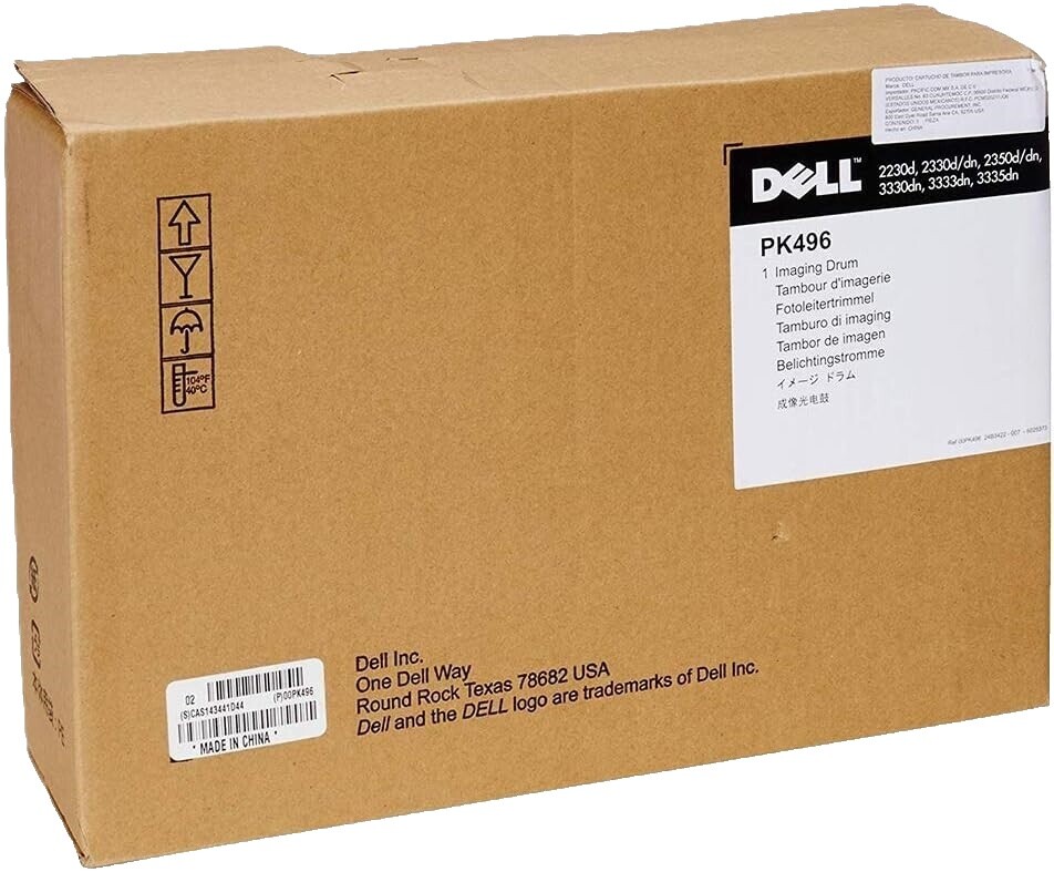 Dell 2330d / 2330dn / 2350d / 2350dn / 3330dn – Unità Laser Originale PK496 (aperta Ma Mai Usata)