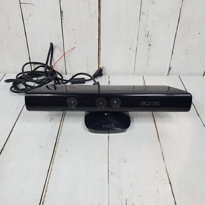 Microsoft Xbox 360 Kinect Connect Black Sensor Bar Model 1414 Genuine OEM TESTED