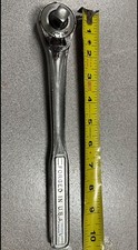 Vintage Craftsman 1950s Flying V - 1/2” Drive 10”Ratchet, Oil Port, Made In USA