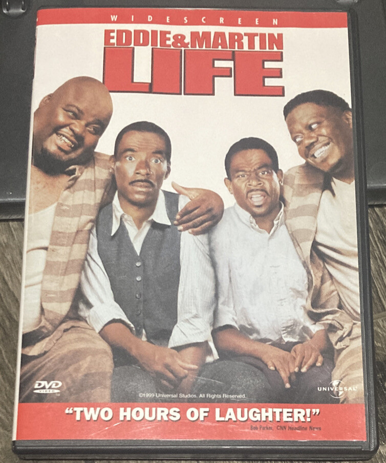 Life 1999 (DVD, 2009 Widescreen) Universal, Martin Lawrence