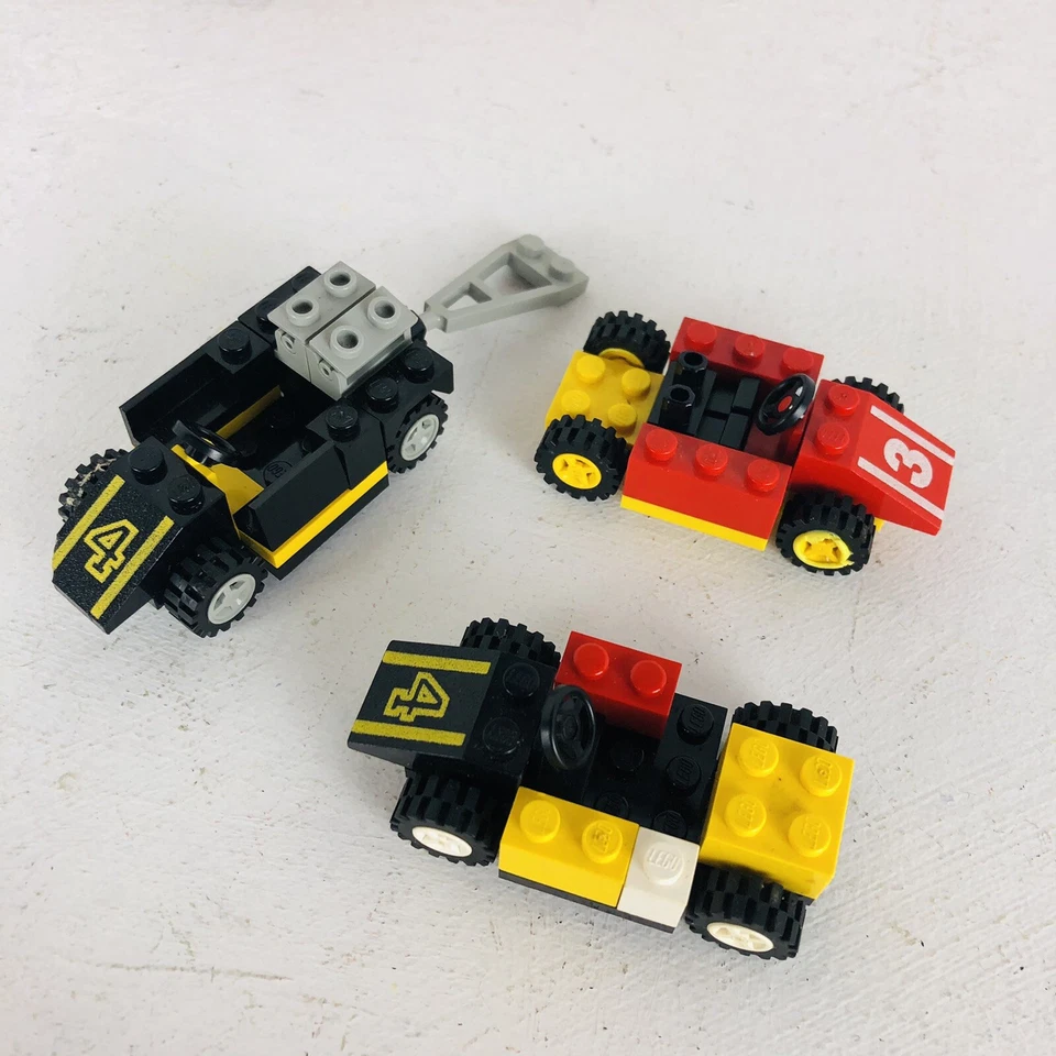 LOTE de vehículos Lego de colección (13) lancha rápida coche de carreras helicóptero Foto 3 de 4