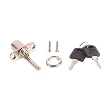 1Pcs Office Desk Lock Cabinet Lock Bore Cabinet Door Locker Set with Keys