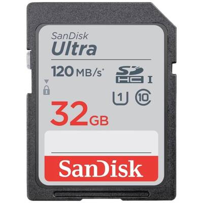 SanDisk Ultra  32GB SDHC-Karte 32 GB Class 10, UHS-I