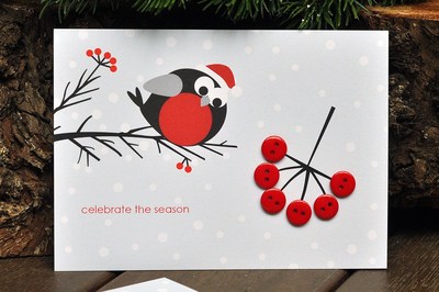 Unique Christmas Greeting Cards. 3 designs are available.