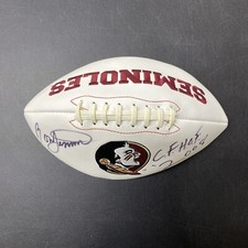 Ron Simmons Signed Autographed Football Florida St Seminoles