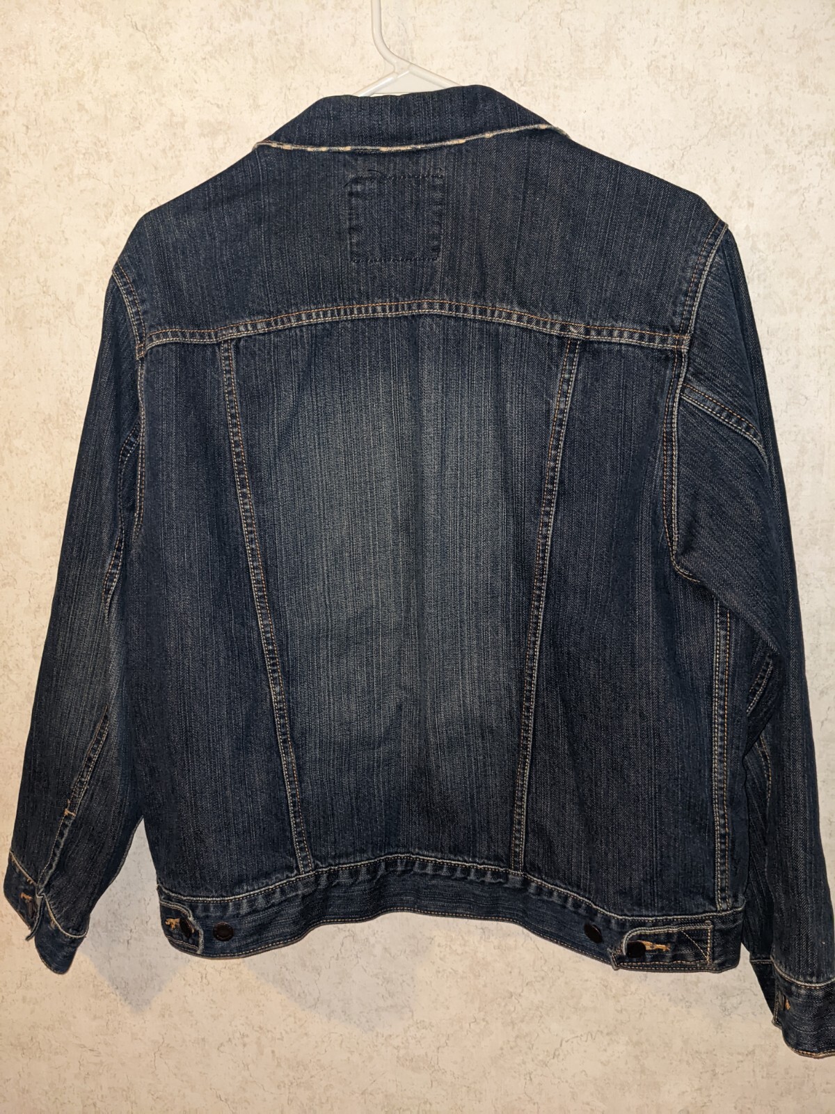 Levi Strauss signature Authentic Patent Riveted clothing Jean jacket Large 12/14 eBay