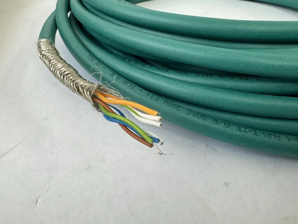 Flamar Molex 155431  Industrial Ethernet Cable  /10 Meters AVM Style (open Box) - Imagem 4 de 4