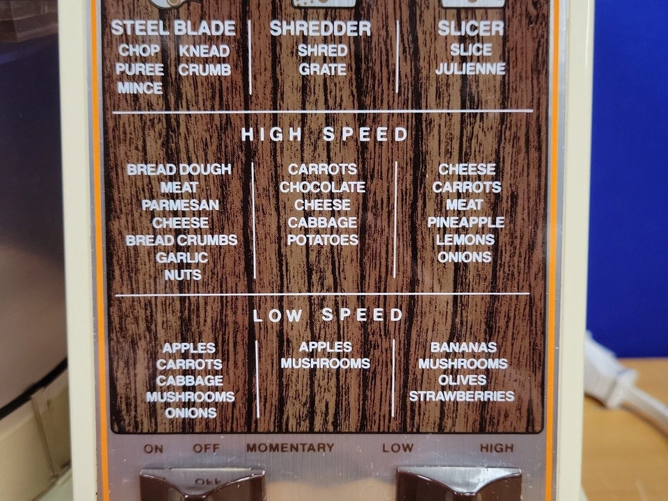 Hamilton Beach 2 Speed Food Processor Almond Model 702AL - Image 2 of 4