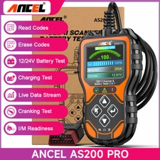 ANCEL AS200 Pro 2 In 1 OBD2 Scanner  Battery Test Diagnostic Tool Check Engine
