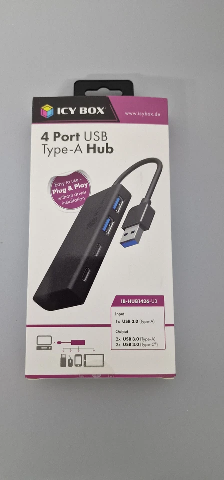 ICY-BOX ICY BOX IB-HUB1426-U3 HUB USB 3.0