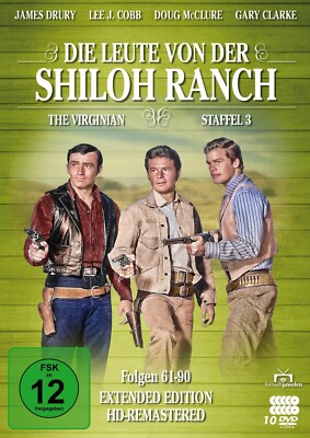 Die Leute von der Shiloh Ranch - Staffel 3 (The Virginian: Extended) [DVD]