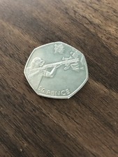 London Olympics 2012 50p Coins - Shooting